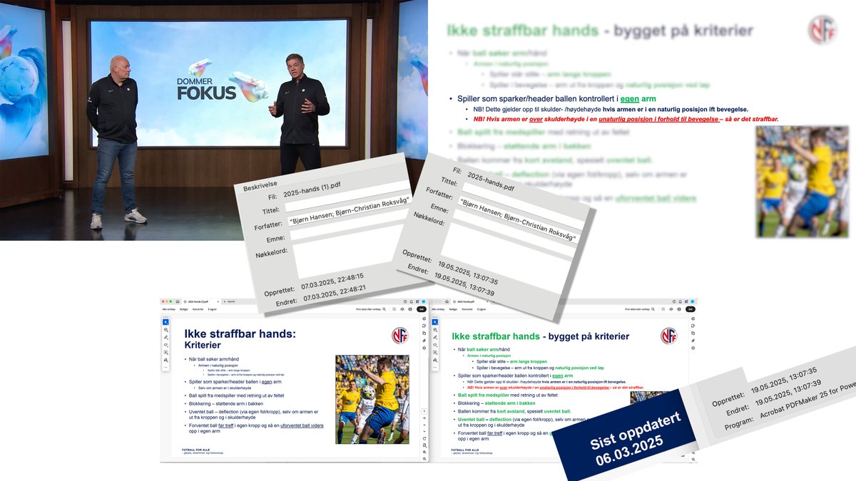 Posse (@possesandboe) on Twitter photo đ§”
AvslÞringstrÄd:
<a href="/nff_info/">NorgesFotballforbund</a> endret handsreglene fĂžr «Dommerfokus» - og forsĂžkte Ă„ skjule det. đ§”
AvslÞringstrÄd:
<a href="/nff_info/">NorgesFotballforbund</a> endret handsreglene fÞr «Dommerfokus» - og forsÞkte Ä skjule det.