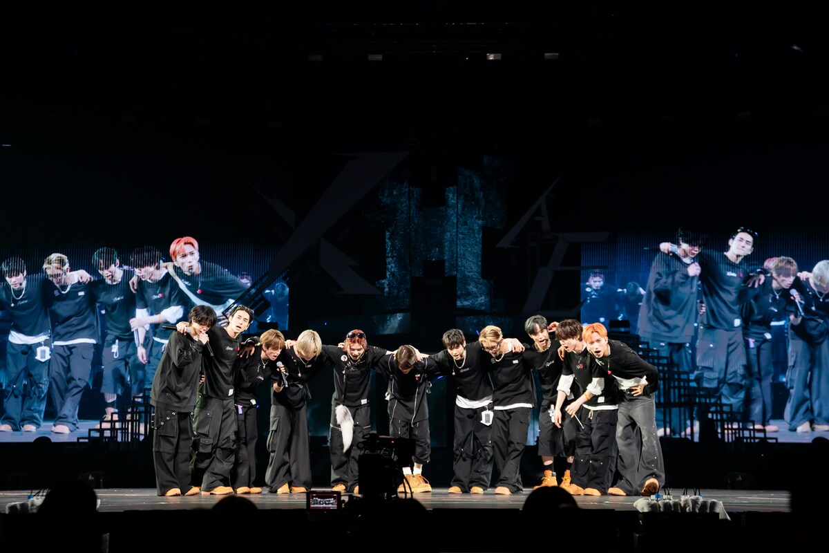 natalie_mu's tweet photo. 【ライブレポート】
INI  アリーナツアー
「XQUARE」

未知なる可能性を秘めた11人
今、ステージで革命の狼煙を上げる
https://t.co/FFoSA3RQDo

#INI_XQUARE https://t.co/cqUiArTvzw