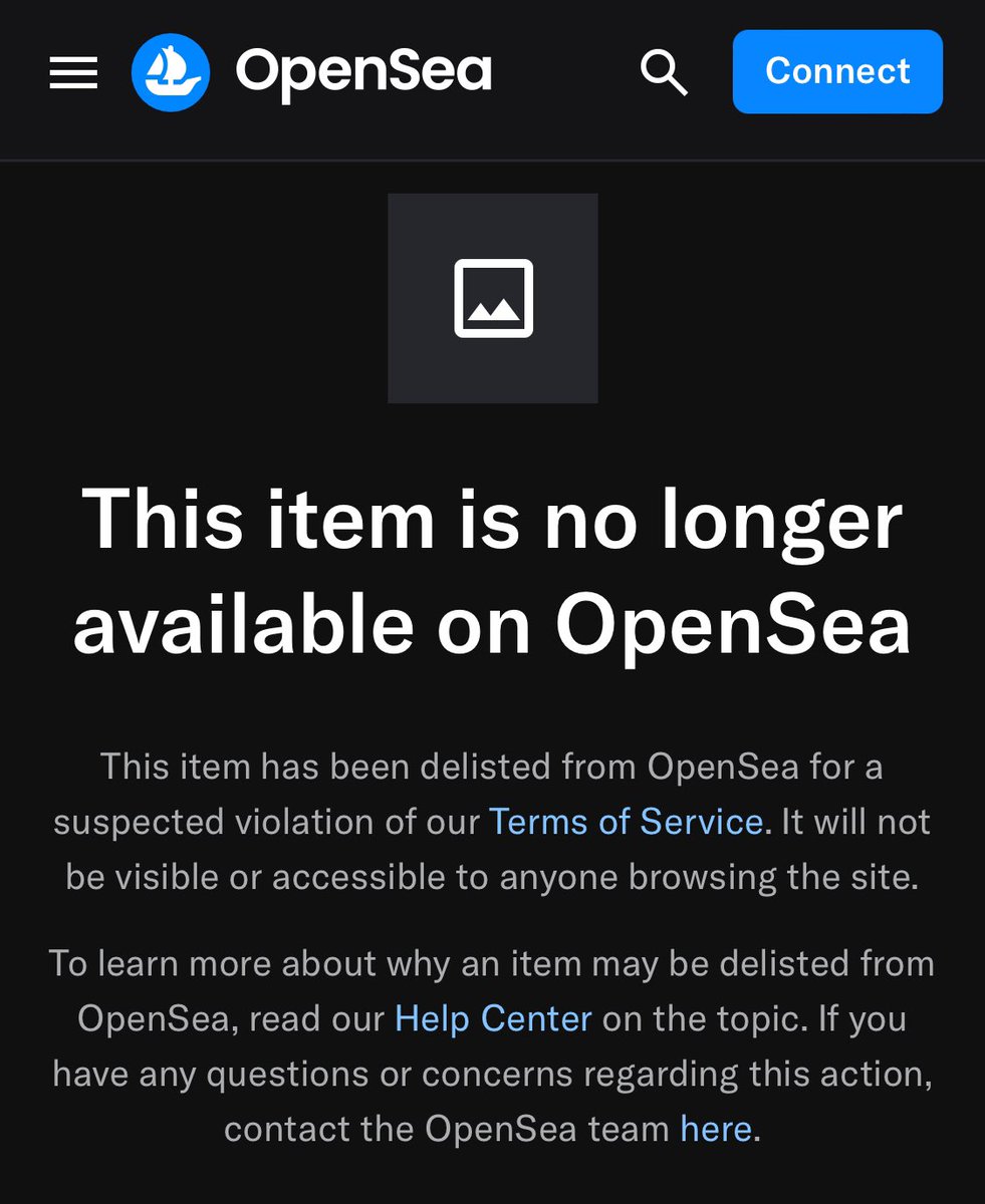 Looks like some McD uniform <a href="/regulars_/">Regulars</a> have been purged from OpenSea 🥲