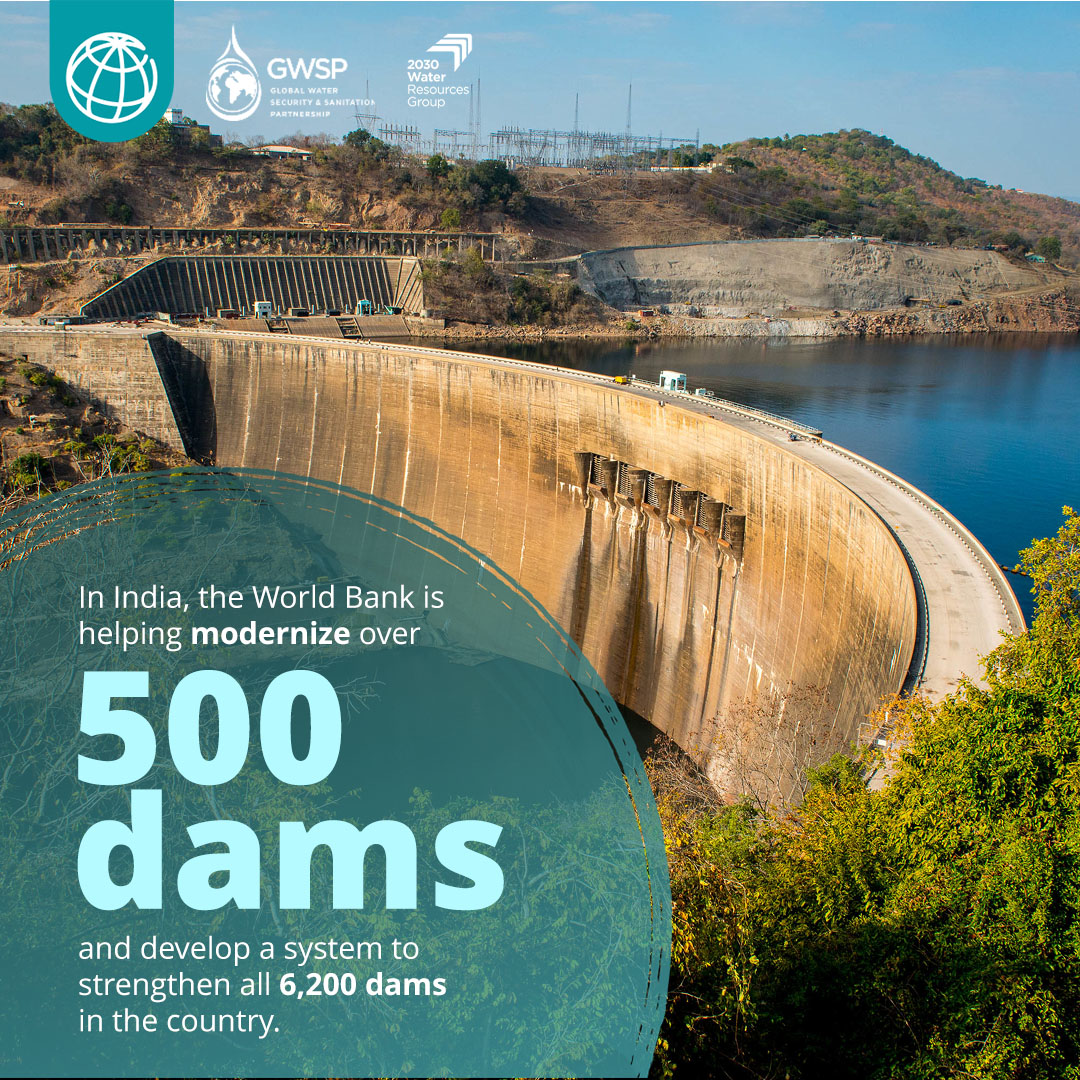 💧 Access to clean, reliable water is essential. In India, modernizing dams and improving water management are supporting sustainable development for a more secure future. 

wrld.bg/APZm50VlWf5