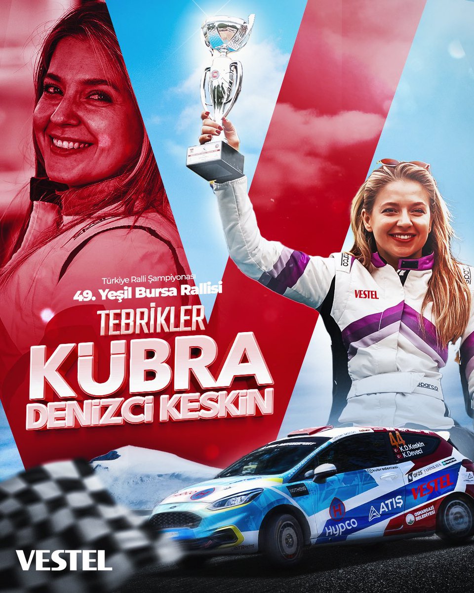 Kübra Denizci Keskin podyumda! 🎉

49. Yeşil Bursa Rallisi’nde mücadele eden Kübra Denizci Keskin Sınıf 5 Kategorisi’nde 3. oldu! 🏁🔥

Tebrikler Kübra! ❤️👏 <a href="/kbrdnzc/">kbrdnzc</a>