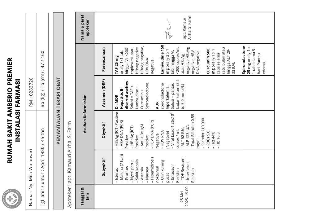 Albeitmirage's tweet image. ⠀ 

War is over! Selesai sudah menggarap kasusnya ibu ini yang lumayan bikin mikir karena sebelumnya belum pernah ada kasus resistensi tenofovir. 😮‍💨 Mari kita pantau tiga bulan ke depan.

⠀