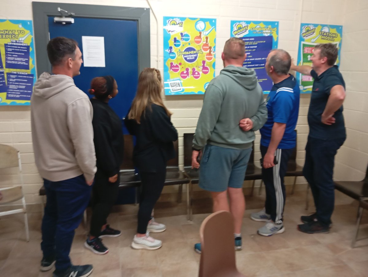 johnnynoonan12's tweet photo. Great evening on Friday delivering our nursery coaching workshop in the Acragar. https://t.co/eTwveU5RUc
