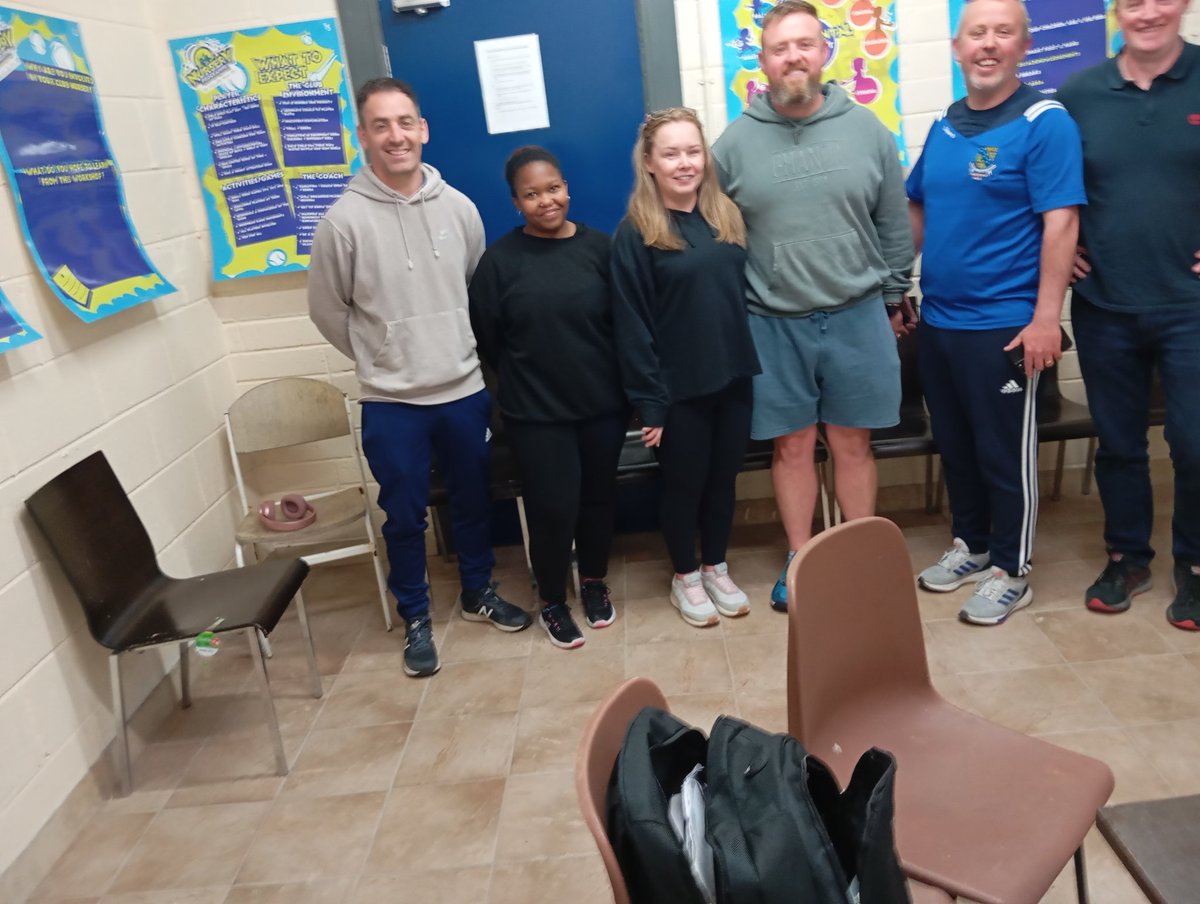 johnnynoonan12's tweet photo. Great evening on Friday delivering our nursery coaching workshop in the Acragar. https://t.co/eTwveU5RUc