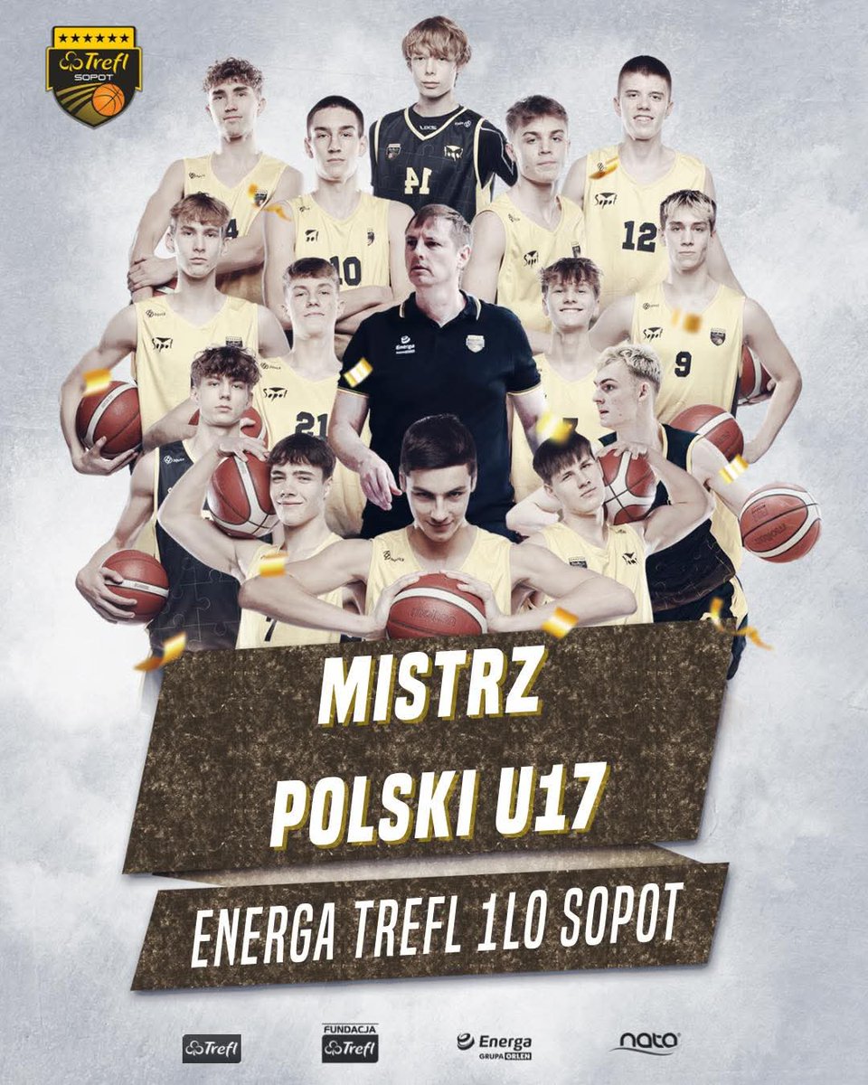 MISTRZ, MISTRZ, TREFL SOPOT! MISTRZ, MISTRZ, TREFL SOPOT! 🏆🥇

🤝 <a href="/EnergaSA/">Grupa Energa</a>

#U17PL