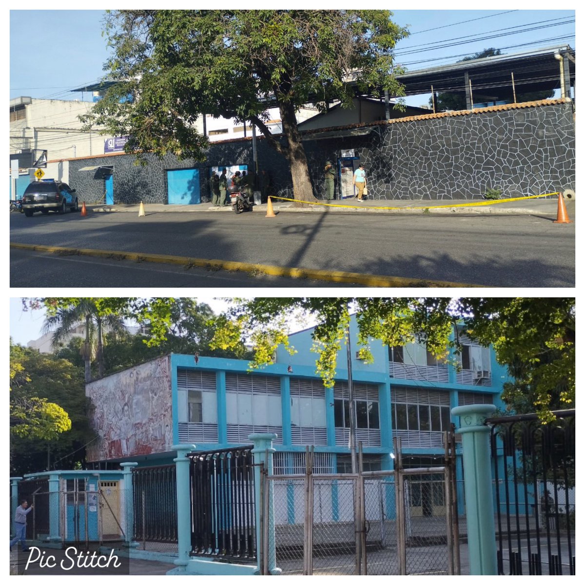 abogadosvenezu1's tweet photo. VENEZUELA🇻🇪ESTADO ARAGUA
MARACAY

Centros de votación🗳️Liceo Agustín Codazzi y el Colegio Humboldt
más
SOLOS que la LOCA de SAN BLAS de CANCIÓN 🎶 del GRUPO MANÁ

Según RECTOR
CNE TRAMPA-rente

HAY LARGAS COLAS

bueno será para cobrar la pensión, porque aquí👇NO HAY GENTE https://t.co/rT49oQSlzC