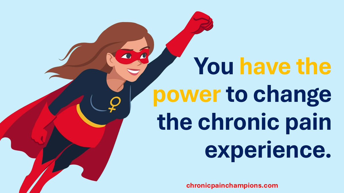 Just in case you need to hear this today:

☑️The pain is real. 
☑️You're not alone. 
☑️Recovery is possible.

Learn more about #chronicpain and active self-management.

Visit my resource center:
chronicpainchampions.com.