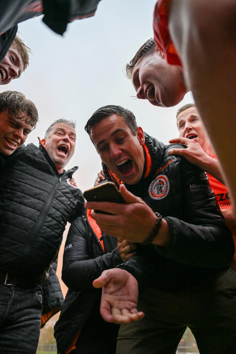 Het moment dat je hoort dat je kampioen bent! 🏆