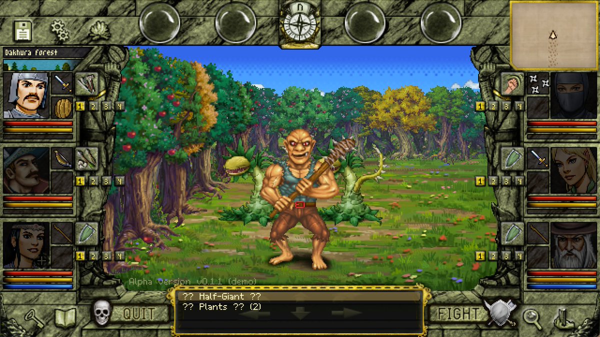megavisionsoft's tweet image. Mystic Land: The Search for Maphaldo Alpha demo v0.1.1 is now available to download for our Patreon supporters.
With lots of bug fixes, additional UI polish and with added full keyboard/controller support, this version is quite an upgrade to the previous one (though considered…