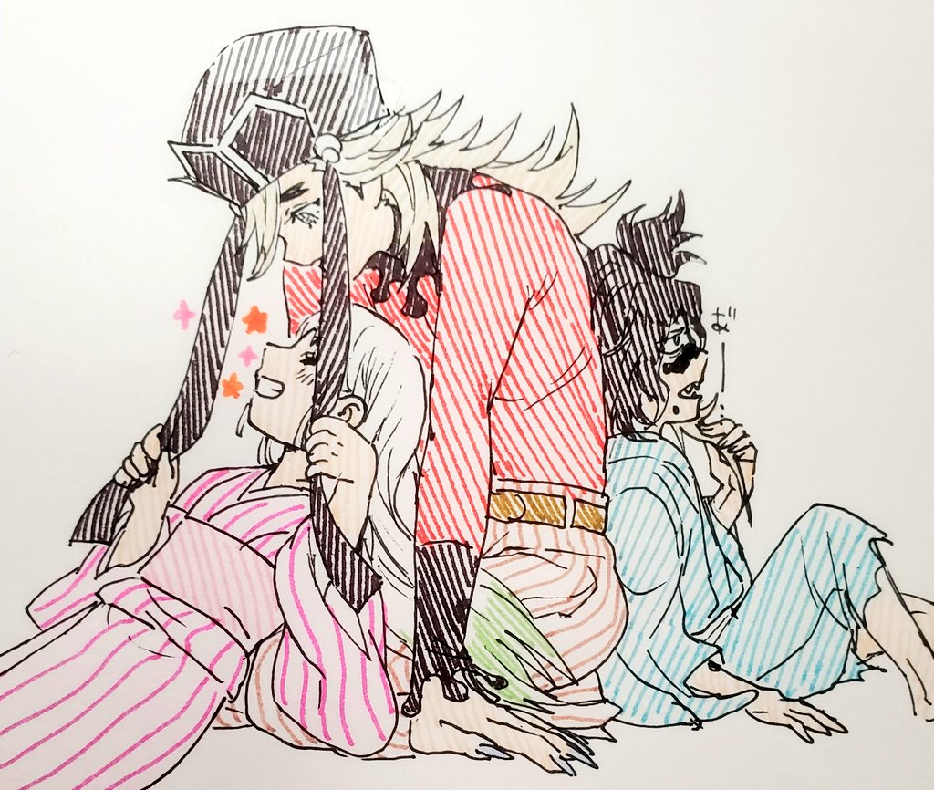 久しぶりに謝花と…