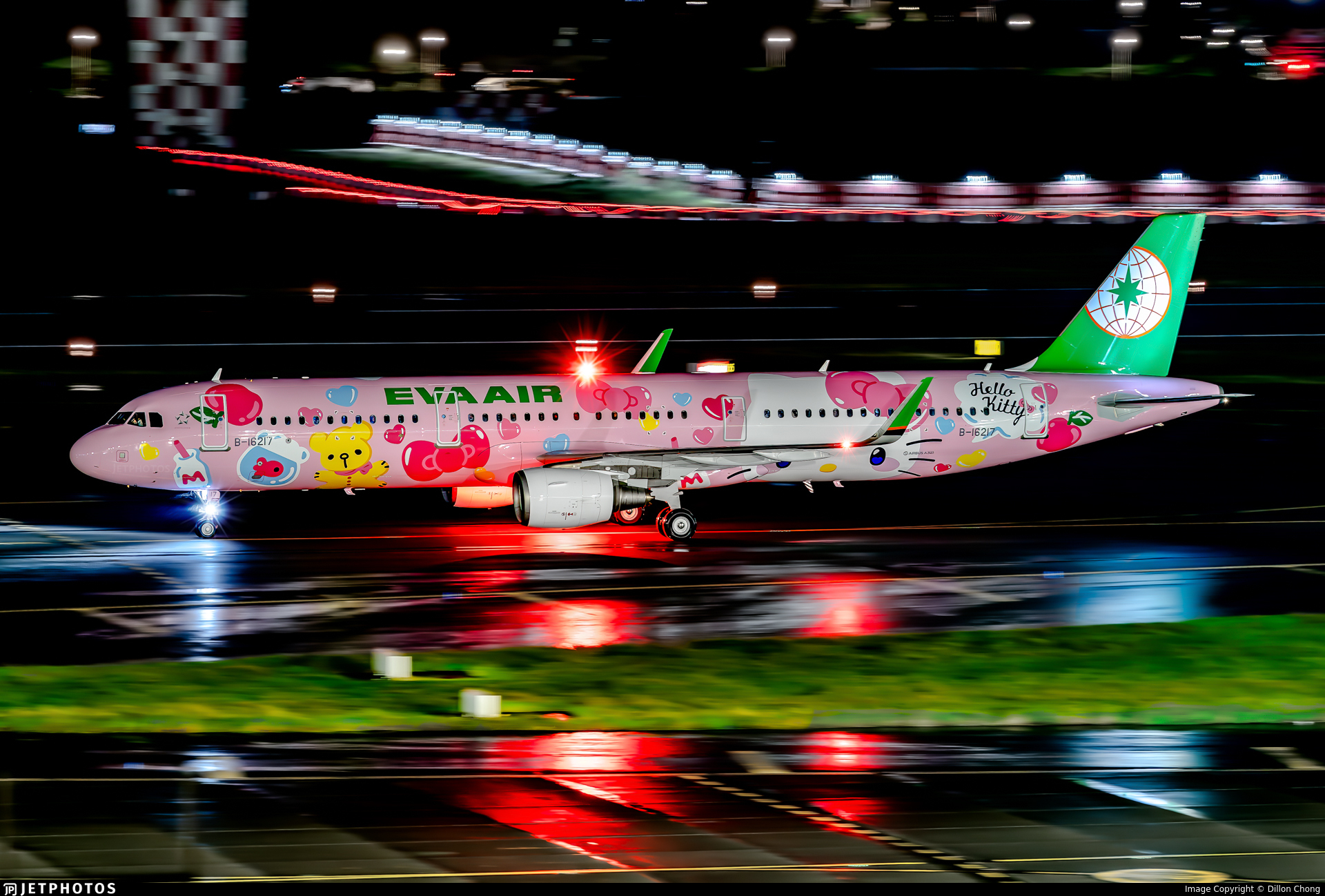 EVA AIR A321-200 エバー航空 ハローキティ Kitty ph EVA AIR A321-200 エバー航空 ハローキティ Kitty ph Flight