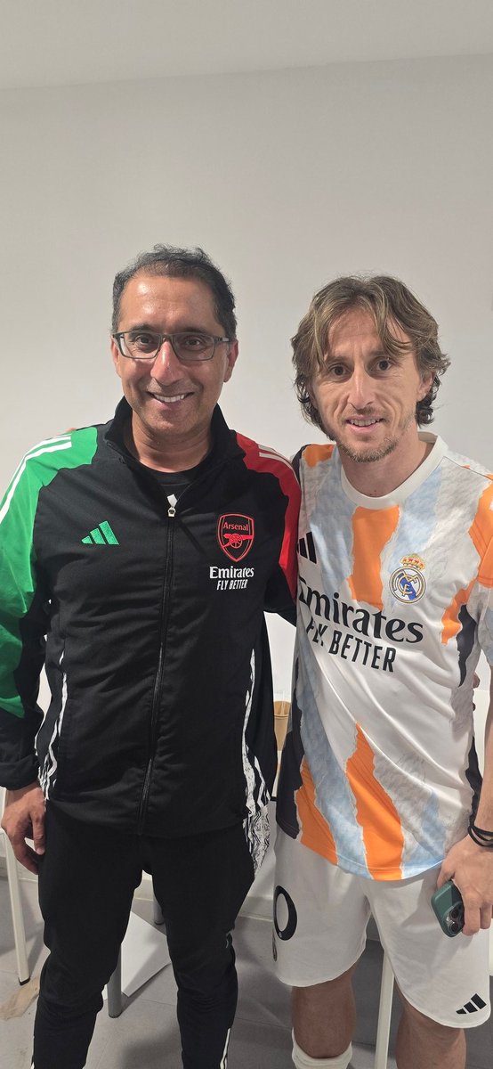 Incredible player and one of the nicest guys to work with. 28 trophies over 13 years at <a href="/realmadrid/">Real Madrid C.F.</a>, making him their most decorated player ever  👏🏽👏🏽👏🏽. Congrats <a href="/lukamodric10/">Luka Modrić</a> and all the best in the next chapter.