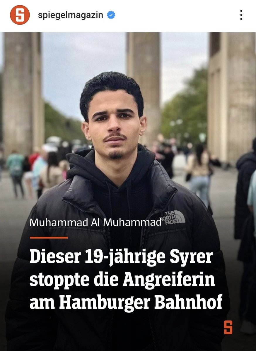 Da wird Björn Höckes Kopf explodiert: ein 19-Jähriger Syrer und ein Tschetschene (2 Menschen, die er gerne sofort abschieben würde) stoppen eine 39-Jährige deutsche Frau, die am Bahnsteig wild mit dem Messer auf andere Menschen einsticht.