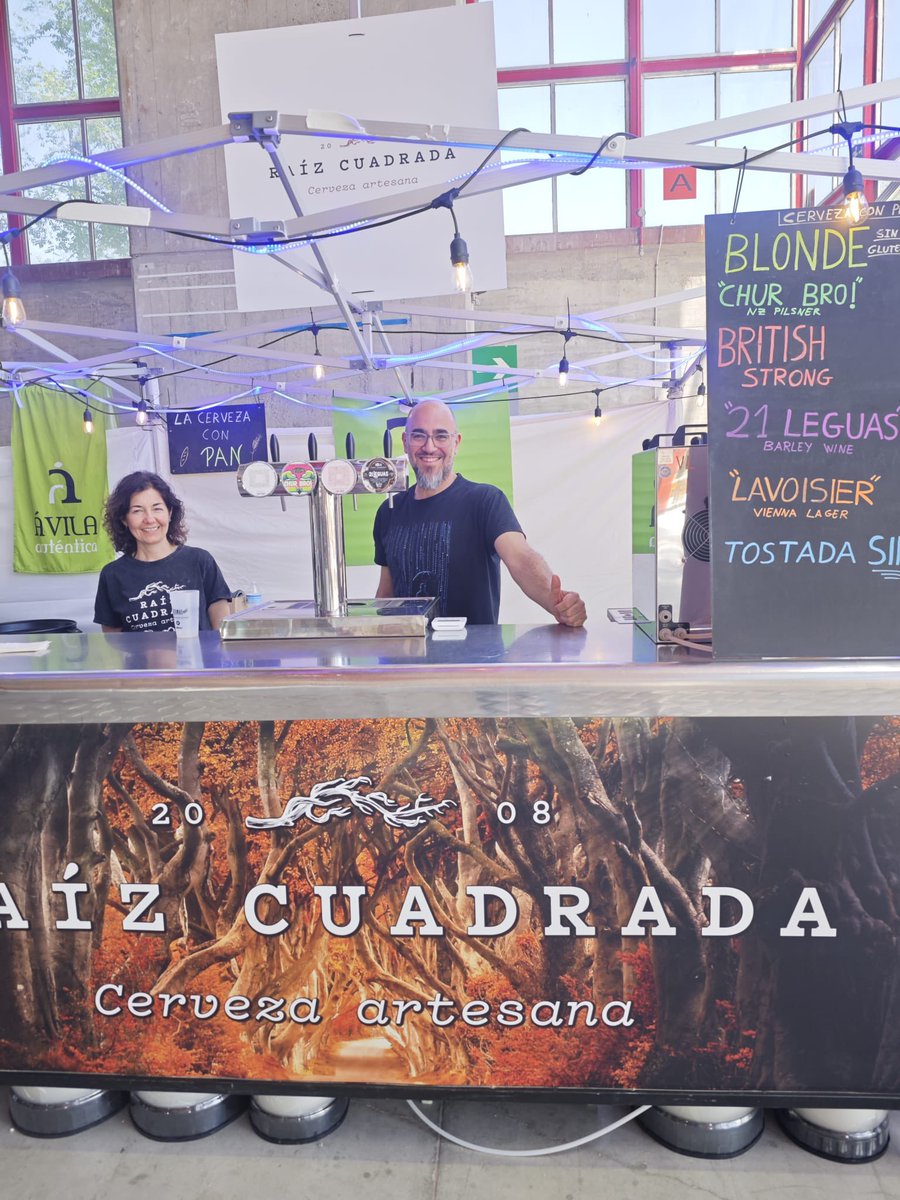 🍻¡Por aquí estamos! <a href="/Beermad_Madrid/">@beermad</a> 🍻
<a href="/RaizCuadrada_/">Cerveza Raíz Cuadrada</a> 
<a href="/TierraVettona/">Cerveza Tierra Vettona</a> 
<a href="/CaracolesGredos/">Caracoles de Gredos</a> 
#PavosBio 

¿Te vienes?