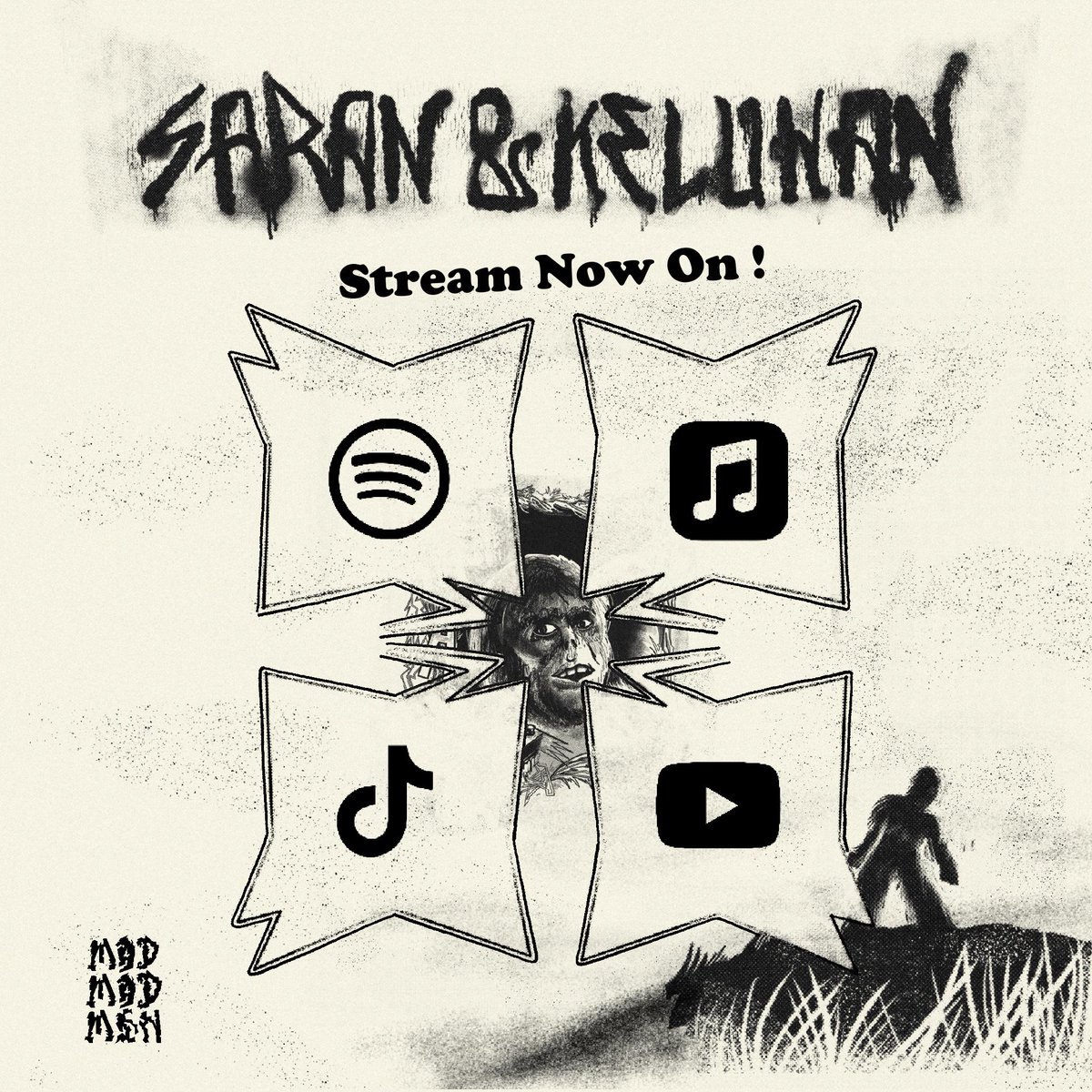 Udah denger single terbaru kami belom frennn?
"Saran &amp; Keluhan" is out now on your favorite streaming platforms!

#madmadmen #newsingle

this one is in memory of <a href="/javierpaloh/">F.Achmar</a> 💐