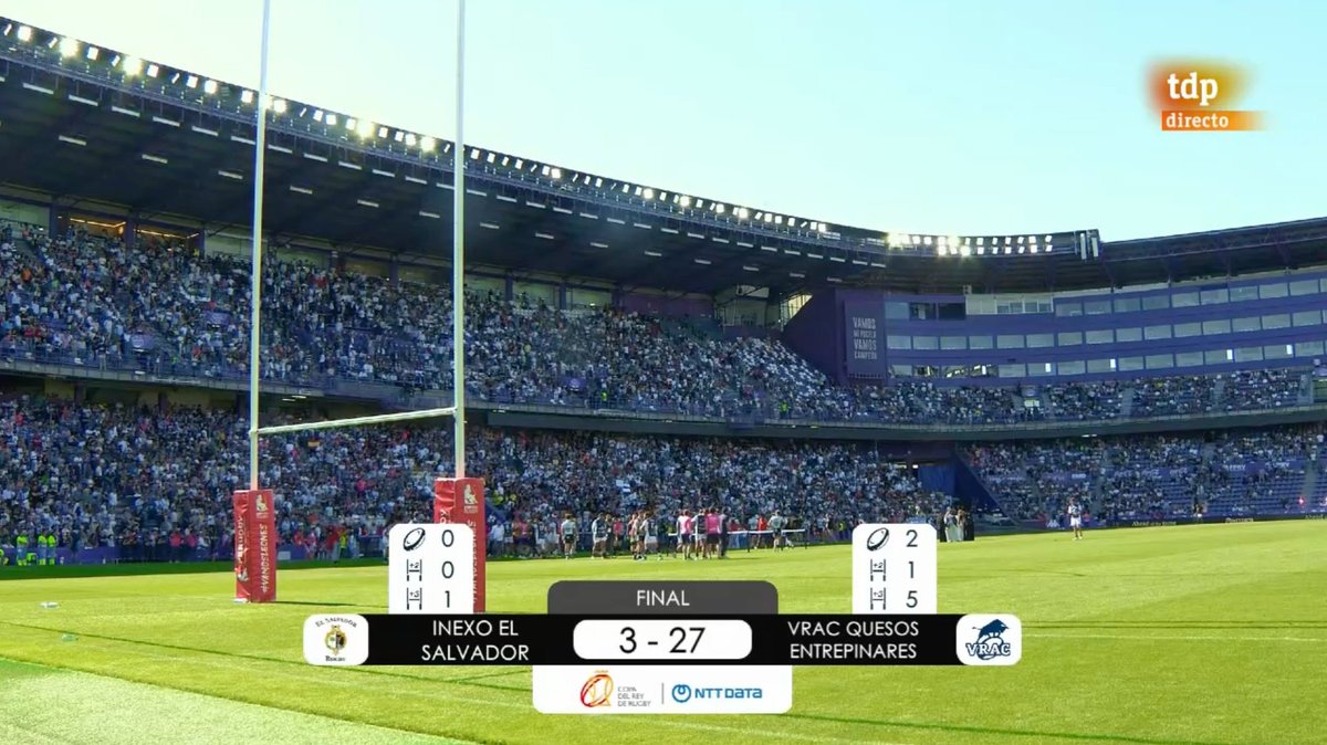 Over 20,000 attendance for the Spanish, yes Spanish Cup final today