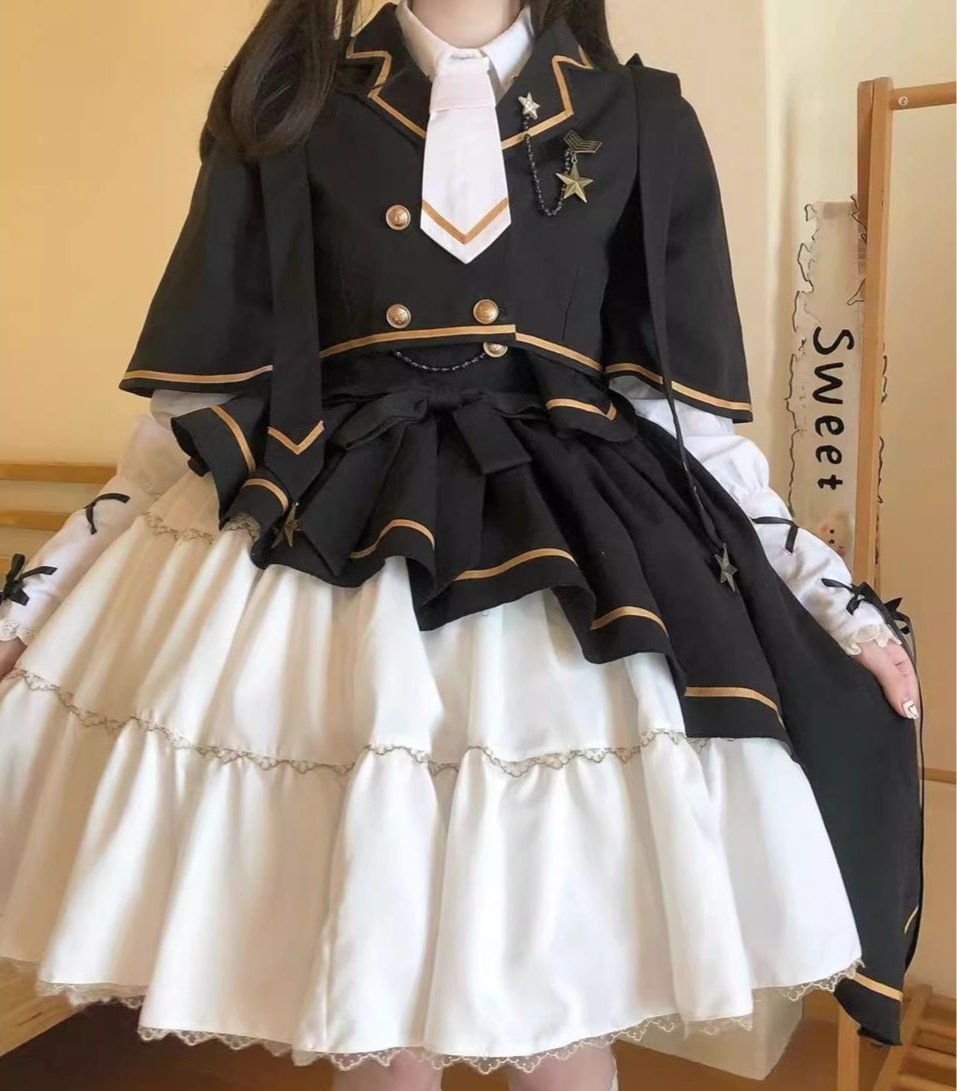 軍服ロリータダブルブレストセットアップ♡