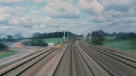 TalkingPicsTV's tweet photo. Take the inaugural journey of the: 

🚄 BLUE PULLMAN (1960) at 3:35pm between #Manchester and #StPancras in this #BritishTransport short film directed by #JamesRitchie https://t.co/ArrdUlj8LM