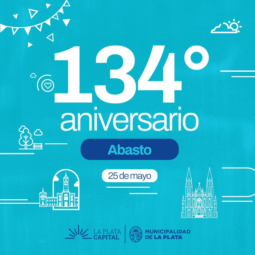 ¡Feliz 134 aniversario #Abasto! ❤️🎂