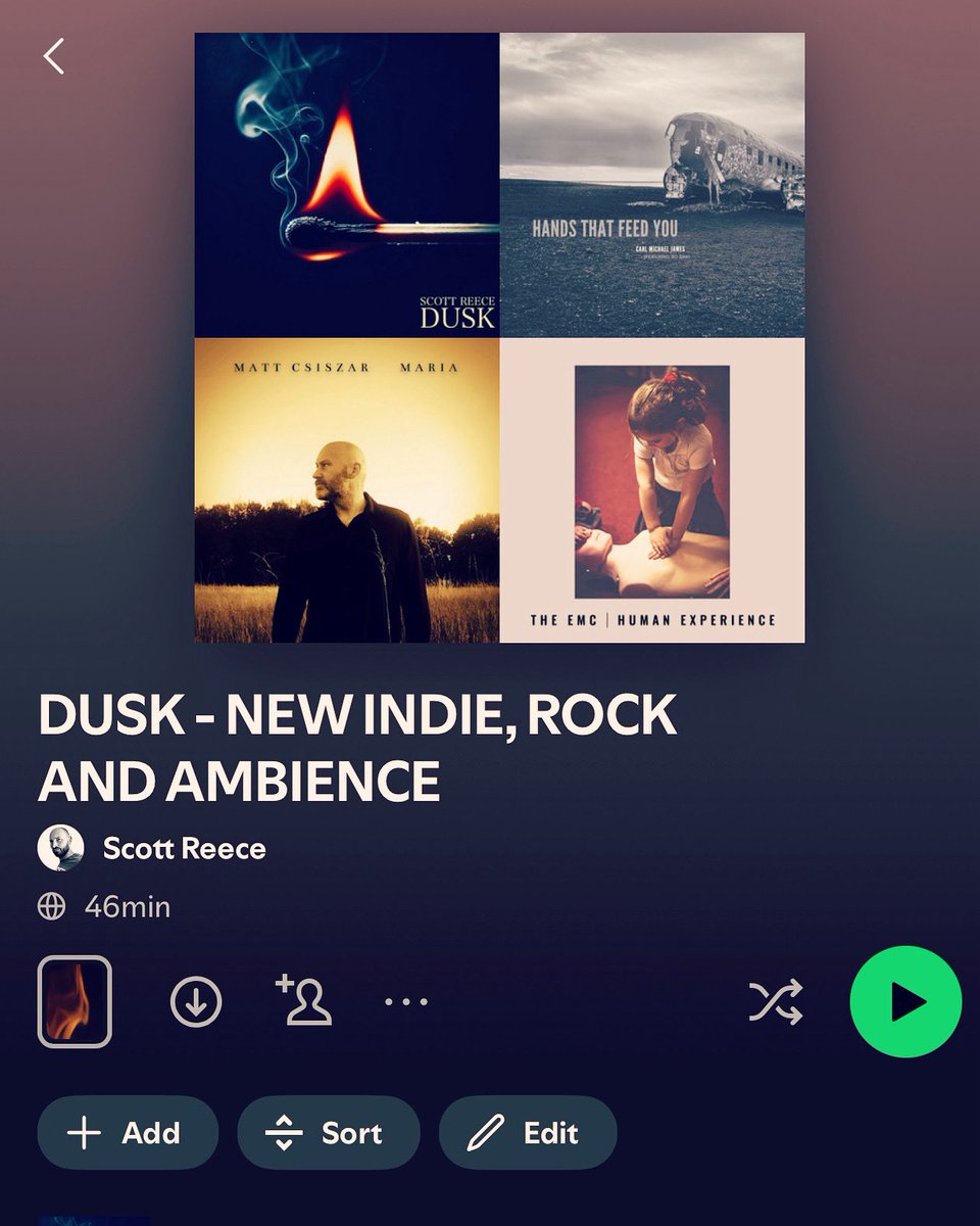 Scott Reece Music 🎸🎶 (@scottreecemusic) on Twitter photo Check out this amazing playlist of new music by the amazing <a href="/MattCsiszar/">Matt Csiszar</a> <a href="/byebyefish/">François Maillard - Byebyefish</a> <a href="/alohaslack/">Lance Takamiya</a> <a href="/OllyTheSanders/">Olly Sanders</a> <a href="/ChrisRayKing1/">Chris Ray King</a> <a href="/mikeyj_music/">Mikey J 🎶🎸 - Made in China Out Now!!</a> and many more! From ripping electric guitars to soothing piano and sublime nylon strings…❤️
open.spotify.com/playlist/6YlKC… Check out this amazing playlist of new music by the amazing <a href="/MattCsiszar/">Matt Csiszar</a> <a href="/byebyefish/">François Maillard - Byebyefish</a> <a href="/alohaslack/">Lance Takamiya</a> <a href="/OllyTheSanders/">Olly Sanders</a> <a href="/ChrisRayKing1/">Chris Ray King</a> <a href="/mikeyj_music/">Mikey J 🎶🎸 - Made in China Out Now!!</a> and many more! From ripping electric guitars to soothing piano and sublime nylon strings…❤️
open.spotify.com/playlist/6YlKC…