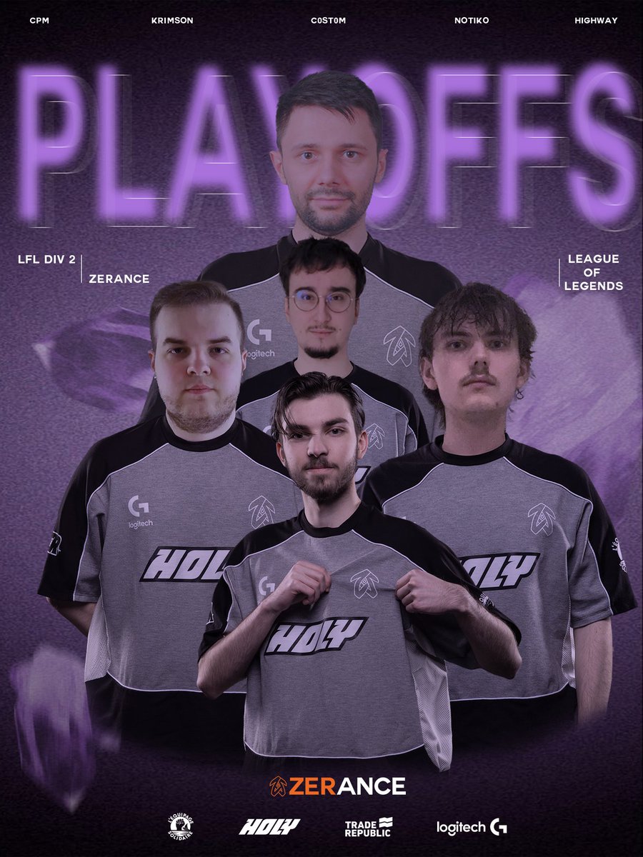 C'EST FAIT !! DIRECTION LES PLAYOFFS DE #Div2LoL ⚔️

Sans jouer notre dernier match, notre ticket est validé ✅

#ZerancePartout