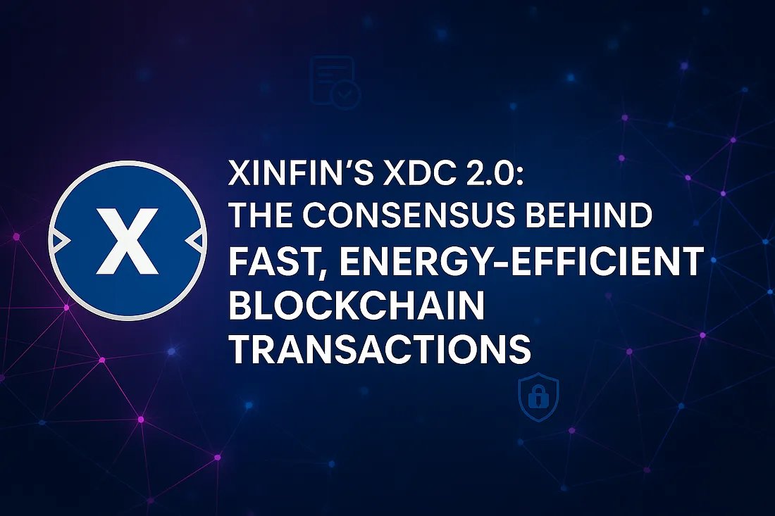 TrellLisa85536's tweet photo. 🚀 Say hello to $XDC 2.0 — the game-changing consensus powering fast, energy-efficient, and low-cost blockchain transactions!
READ MORE:https://t.co/KQoIkIPXJ3
#XDPoS #Web3 #XinFin #Crypto #DeFi #EnterpriseTech @XDC_Network_ @XDCNetwork_News #XDC @Bitcoin @CoinMarketCap https://t.co/T6JQisbPcL