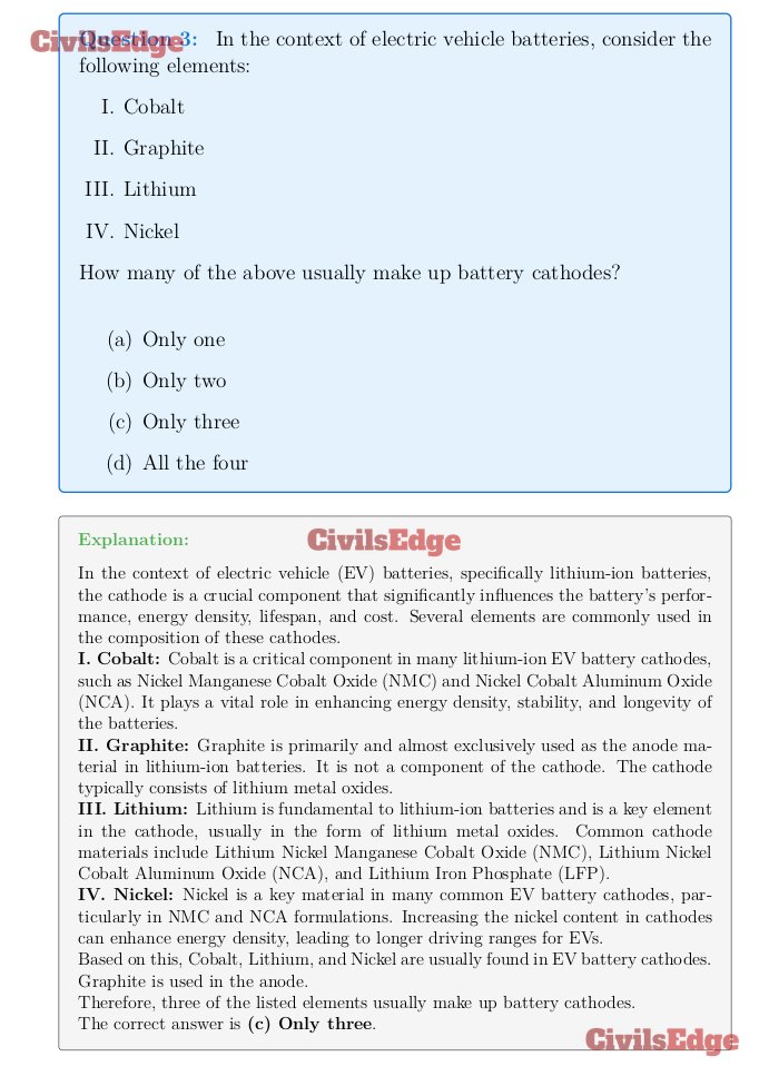 CivilsEdge_'s tweet photo. UPSC CSE Prelims  2025 ..  
Questions With Explanation...  
#UPSCPrelims2025 #civilsedge