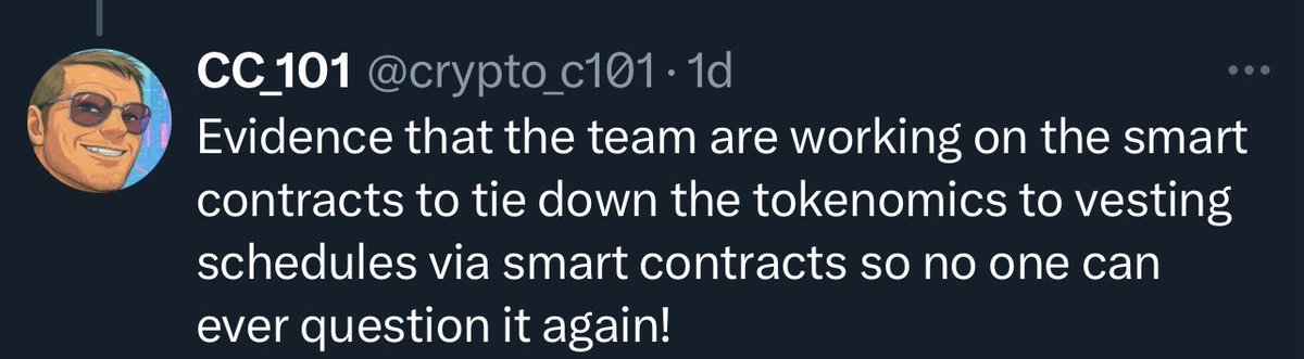 ABC3816908411's tweet photo. @jay880101 @VenomousInsect @Anish_tweeets I think the fud pit should stop concern about the $wco dumping. #rugfinder @crypto_c101 has hinted that there will be new vesting contract (in next 6-8 weeks) and no one will question about it again 🔥
the constant dumping last half year and the “hack” will be buried forever🚀 https://t.co/FSiE14NTw6