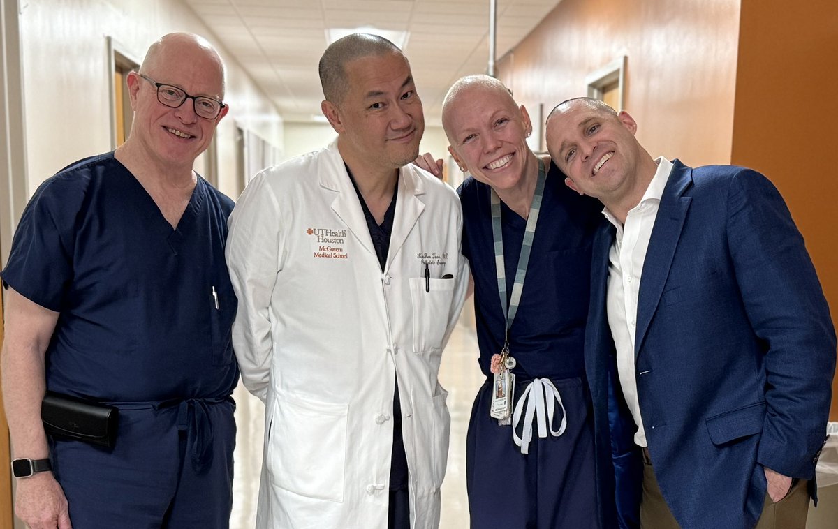 Natalie Drucker (@natalieadrucker) on Twitter photo My advice to graduating #pedsurgbestsurg fellows- join a practice where your partners support you no matter what! If you get breast cancer your first year, they won't only take your call, they'll shave their heads! Good luck finding that though, nobody is like <a href="/UTH_Pedisurg/">UT Pediatric Surgery</a>! My advice to graduating #pedsurgbestsurg fellows- join a practice where your partners support you no matter what! If you get breast cancer your first year, they won't only take your call, they'll shave their heads! Good luck finding that though, nobody is like <a href="/UTH_Pedisurg/">UT Pediatric Surgery</a>!