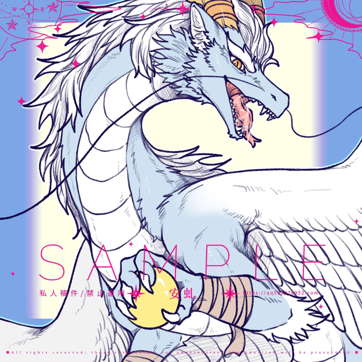 Annchew_Milla's tweet photo. 东方龙！@QCS92874894 
#commission #dragonart https://t.co/c8nDna8mmk