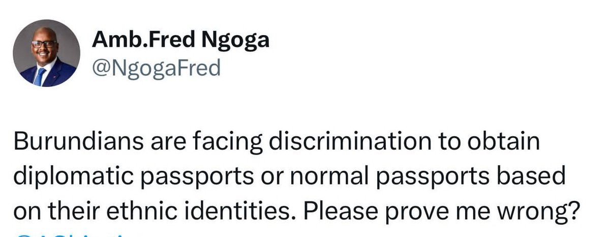 EllaKakunze's tweet photo. The Burundian government is committed to fighting against any form of discrimination. We work towards a united and equal society. @NgogaFred ,you are Wrong 
@AShingiro
@NtareHouse https://t.co/5HfcxxqpEv