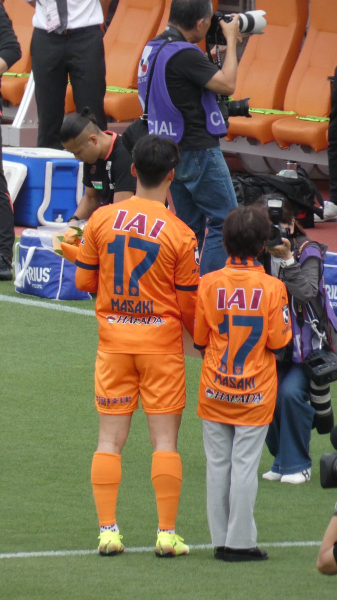 今日、絶対に良い子だって分かった選手。
#spulse 
#弓場将輝