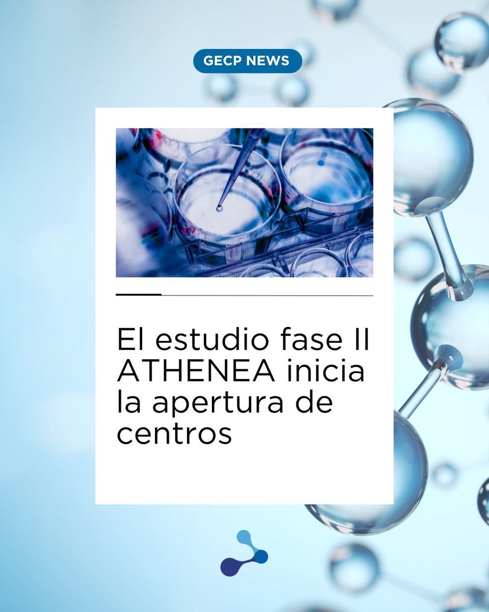 Grupo Español de Cáncer de Pulmón (@gecp_org) on Twitter photo ⭕ El estudio ATHENEA del <a href="/gecp_org/">Grupo Español de Cáncer de Pulmón</a> inicia apertura de centros.
👉 Ensayo fase II con quimio + atezolizumab en CPNM estadio IIIA/IIIB
🏥ICO Girona, primer centro activo
➡️97 pacientes, 21 centros
¡Gracias a todos los investigadores!
#CancerDePulmon #EnsayoClinico #GECP #ATHENEA ⭕ El estudio ATHENEA del <a href="/gecp_org/">Grupo Español de Cáncer de Pulmón</a> inicia apertura de centros.
👉 Ensayo fase II con quimio + atezolizumab en CPNM estadio IIIA/IIIB
🏥ICO Girona, primer centro activo
➡️97 pacientes, 21 centros
¡Gracias a todos los investigadores!
#CancerDePulmon #EnsayoClinico #GECP #ATHENEA