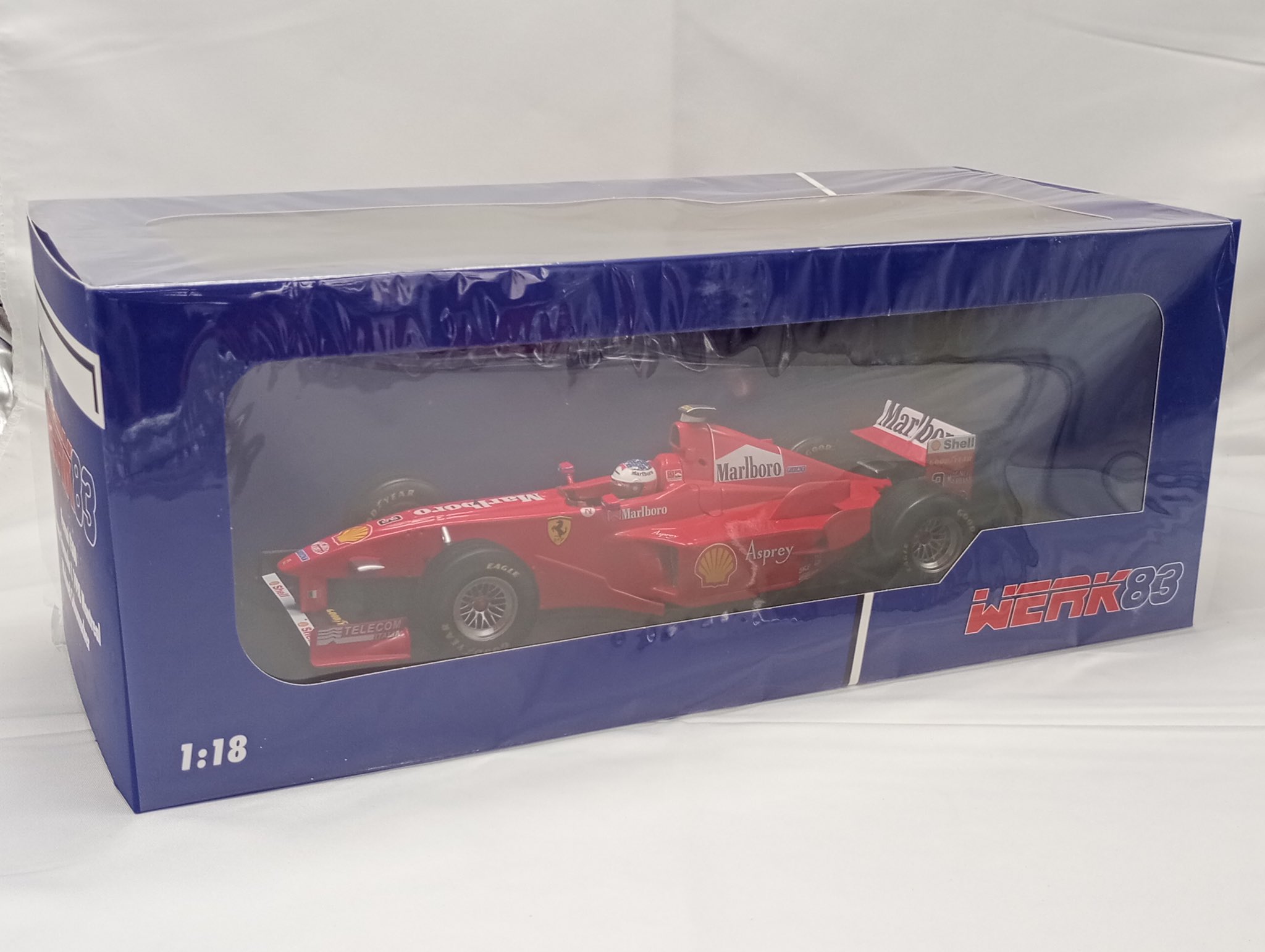 WERK 83 1/18 – フェラーリ F300 – 1998年カナダGP優勝（M
