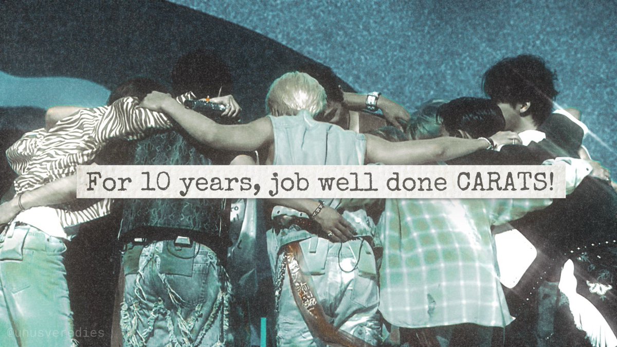 unusveredies's tweet photo. ─── UNTIL THE LAST ‘SAY THE NAME’
Happy 10th Anniversary, SEVENTEEN! ⚡️ https://t.co/F0rPe5Ig1k