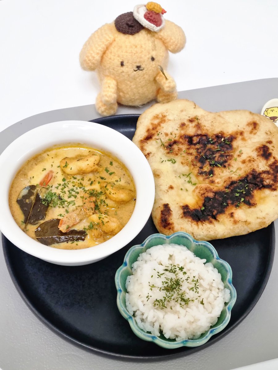 집 -
새우 크림 카레