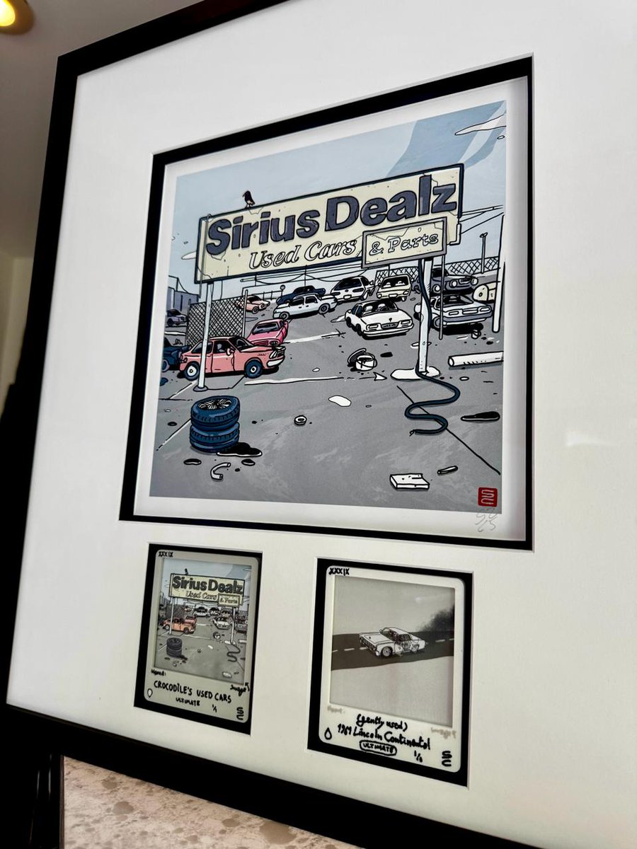 imo this kind of frame offers the cards the context needed to elevate the work to fine art, and it really shows how I have intended my <a href="/drip_haus/">DRiP 💧</a> collection to work. Well done!

To see your work out in the wild like this as an artist is indescribable❤️