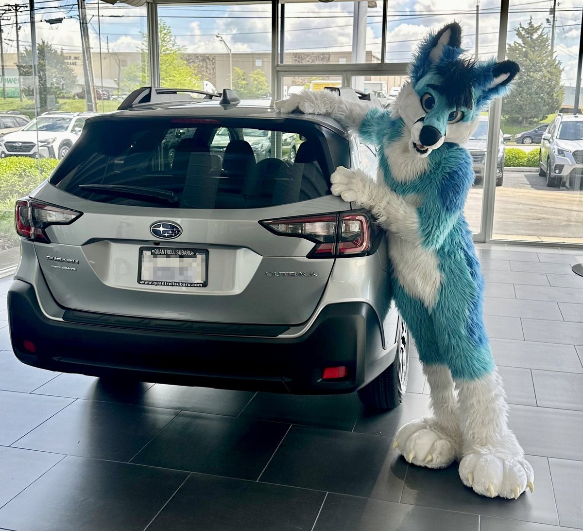 spiritofniter's tweet photo. QRT Fursuiter + What they drive! https://t.co/r3dXXgKaSW