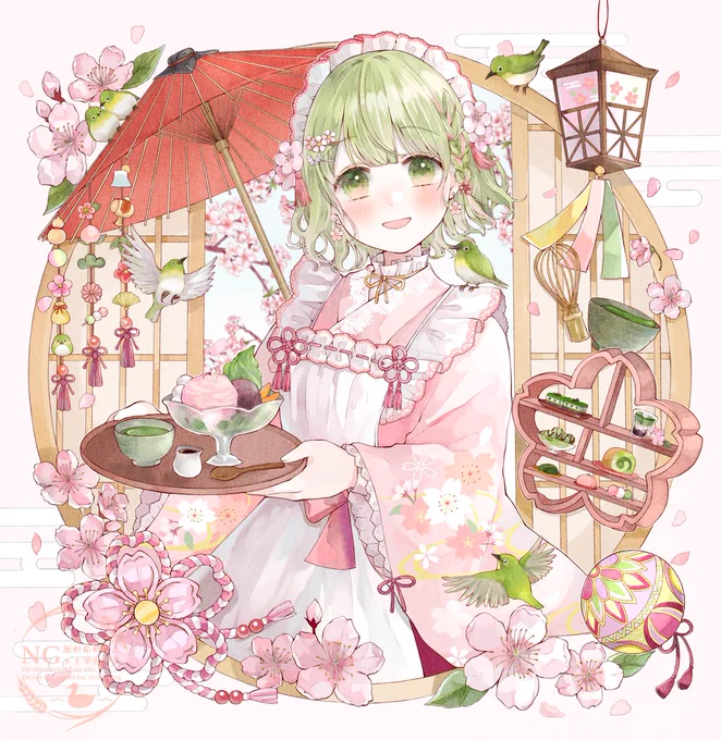 #クリエイター様の中にピンクの作品をお持ちの方はいらっしゃいませんかわーい!!ピンクのタグ来た!絵にピンク使うのとても好き 