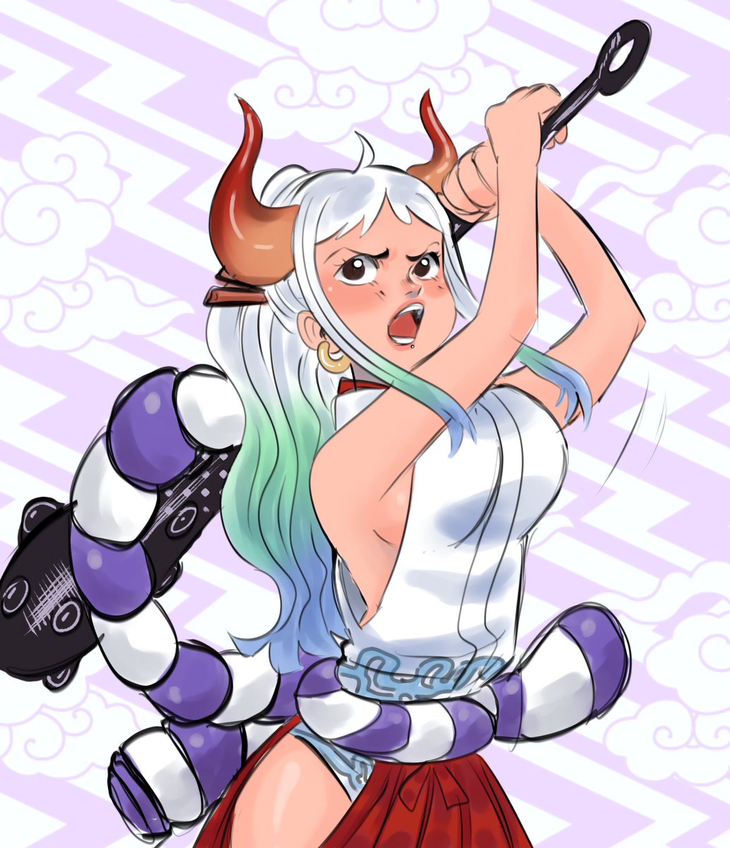 leevrts's tweet photo. Yamato #onepiece #onepiecefanart https://t.co/To6Ve6ktMr