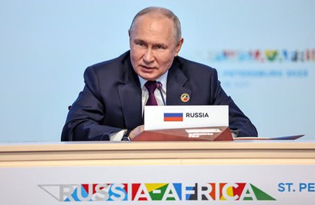 🌍 Vladimir Putin extended his heartfelt greetings to African heads of state and government on Africa Day.

Read more: goo.su/Xho35C

#AfricaDay #AfricaDay2025 #ДеньАфрики