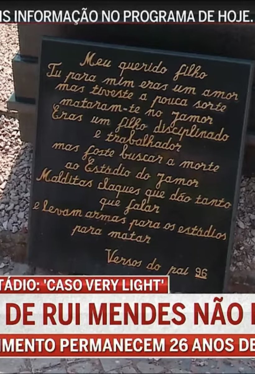 Rui Mendes 💚
Hoje essa vitória será por ti 3-1 !