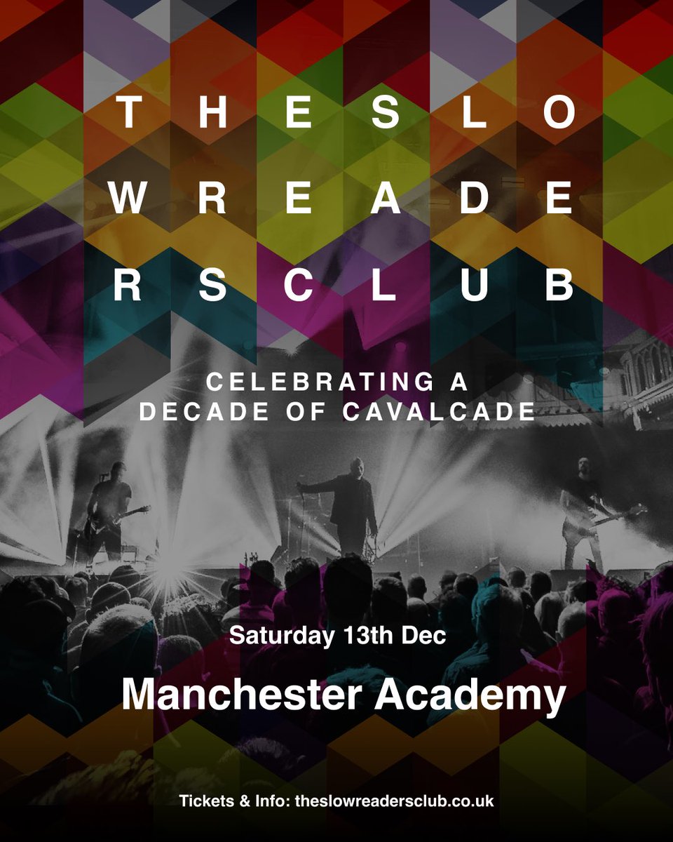 If you enjoyed our set at Neighborhood Weekender come and join us in December at Manchester Academy!

Tickets &amp; info
theslowreadersclub.co.uk
