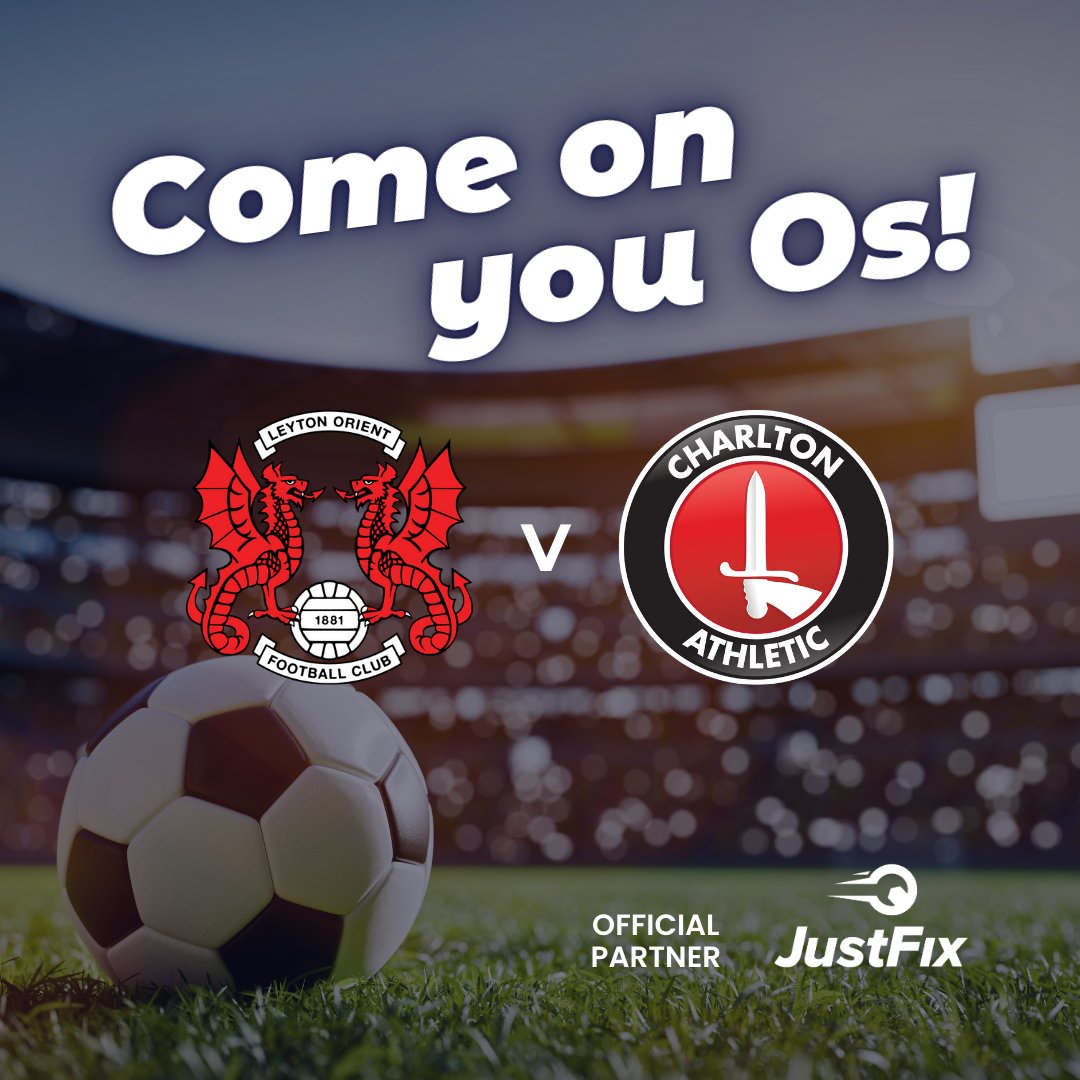 JustFixApp's tweet image. Wembley, here we come! 🏟️ We’re backing the O’s all the way as they take on Charlton Athletic in the Sky Bet League One play-off final today... Let’s bring that energy and make it a day to remember. Come on you O’s! #LOFC #OneOrient #SkyBet #Wembley