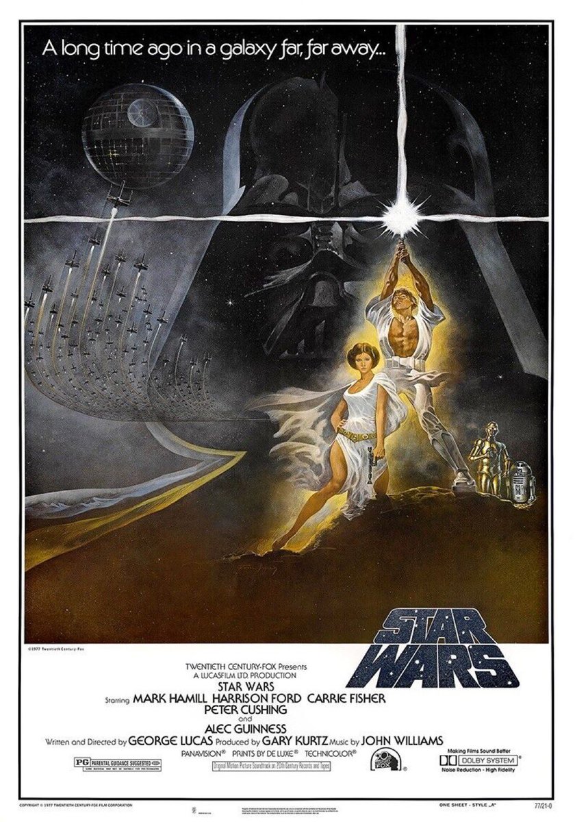 DaniNovarama's tweet photo. Hoy, en 1977, se lanzó una de las películas más importantes de la historia. https://t.co/y5zY4J97Ak