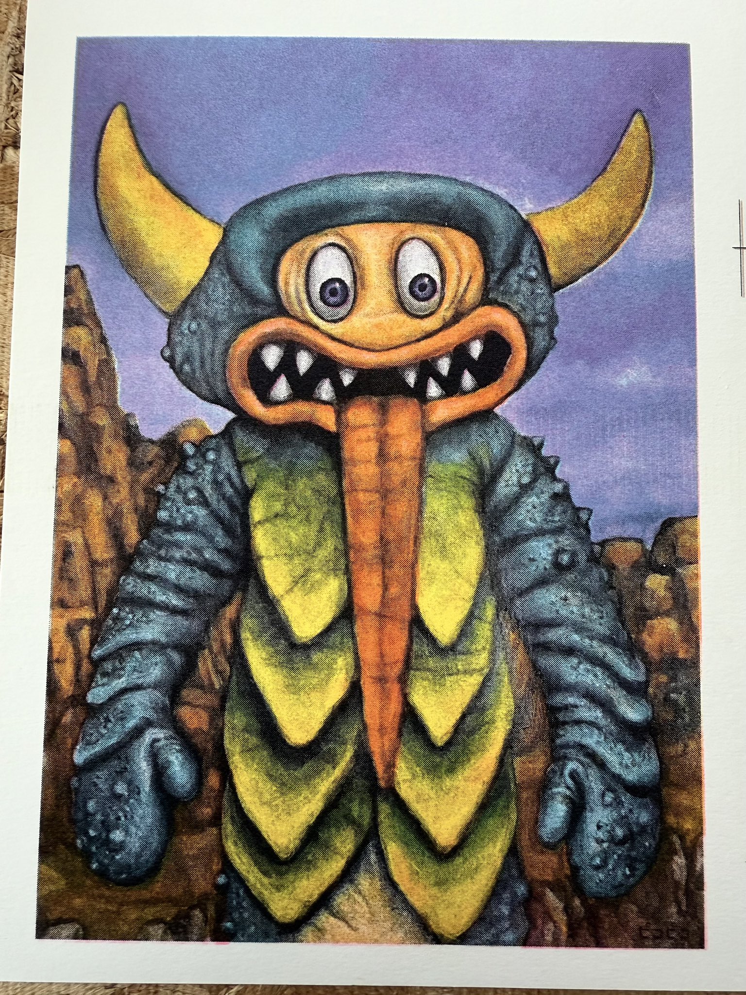 美品 フィギュア 火星みやげ UFO PICOPICO 怪獣芸術家ピコピコの