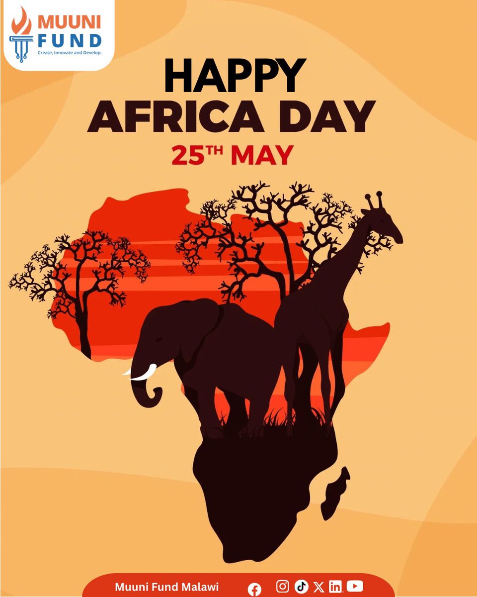 MuunifundMw's tweet photo. Celebrating the spirit of unity, culture, and the rise of digital innovation across the continent. Africa is not just rising โ it's leading the future.
#AfricaDay #DigitalAfrica #InnovationInAfrica #MuuniFund #CreateInnovateDevelop #TechMeetsHeritage https://t.co/JYnkCLnwzx