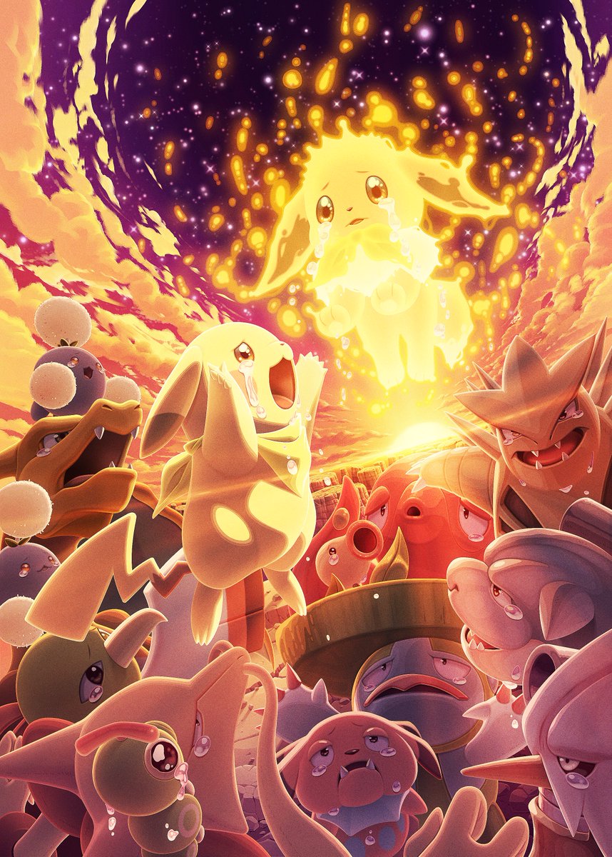別れの時…ずっと忘れない
#かつやくのあと
#赤の救助隊 #青の救助隊 #救助隊DX 
#pokemon #mystery #dungeon