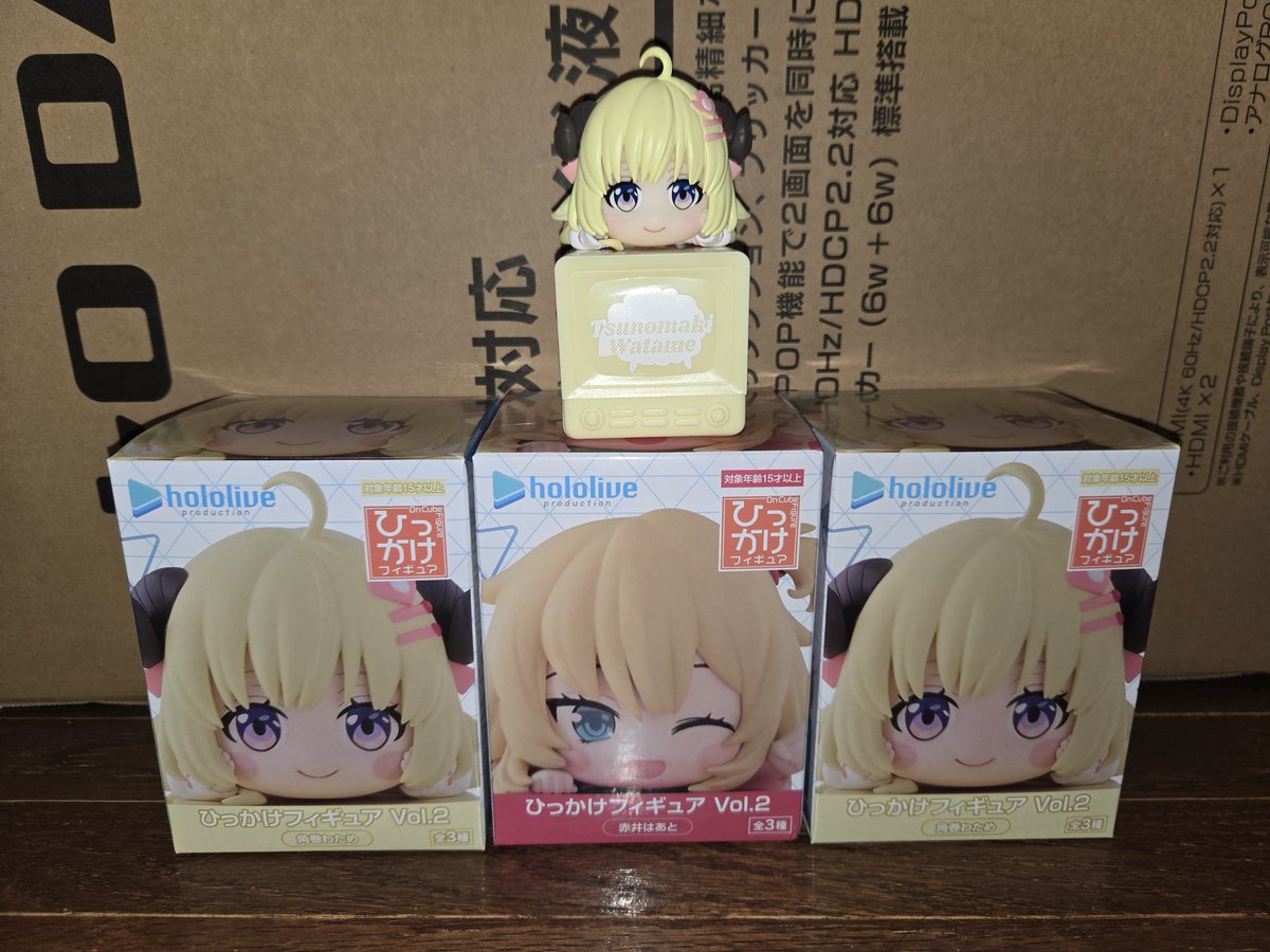 ホロライブ ひっかけフィギュアVol.6 天音かなた 9個セット ①