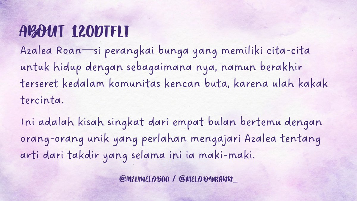 MelodyRann_'s tweet photo. Halo sayang! Aku mau drop Original AU aku, barangkali ada yang berminat mampir kemari 💕

https://t.co/B1CL7gtOiq

#au120dtfli #120DTFLI1 #au #auinstagram #alternativeuniverse #rekomendasiau #austory #auindonesia #lokalau #auromance #romanceau https://t.co/f87cUwVrfe